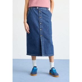 4405355 Carhartt COLBY SKIRT - Denim skirt blue