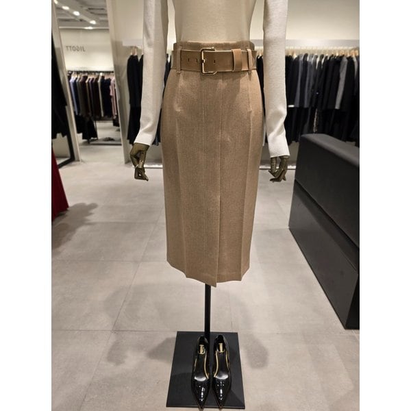 [파주점] H라인 울 슬릿 포인트 스커트 JPCA0SK282