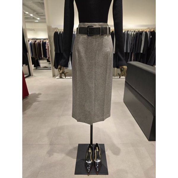 [파주점] H라인 울 슬릿 포인트 스커트 JPCA0SK282