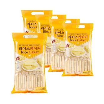  라이스케이커 치즈맛 200g x 5개 / 촉촉하고 부드러운 쌀과자