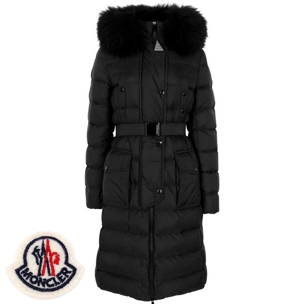 [부산점] 몽클레어 블랙 클로에 구스 롱 다운 자켓 KHLOE 1C00023 5968E 999