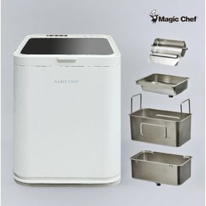 매직쉐프 올 스테인레스 분리 세척가능 가정용 업소용 대용량 22Kg 제빙기 MIML-S2200AC