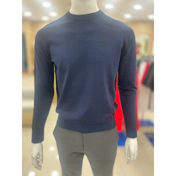 [여주점] 남성 라인 라글란 스웨터 GP321MKP91 NAVY