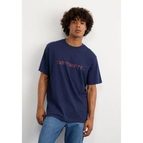 5072369 Carhartt SCRIPT - Print T-shirt air force blue/malbec 105819541