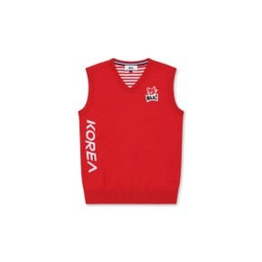 Women Team Korea Knit Vest_WWWAM24531REX