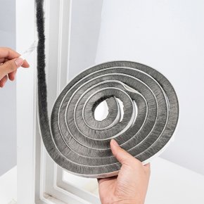 모헤어 문풍지3M 모헤어길이15mm/ 현관문 외풍차단 문틈막이  창문 문틈 먼지차단