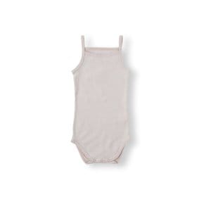 BABY) 오가닉 스칼롭 스파게티 바디수트