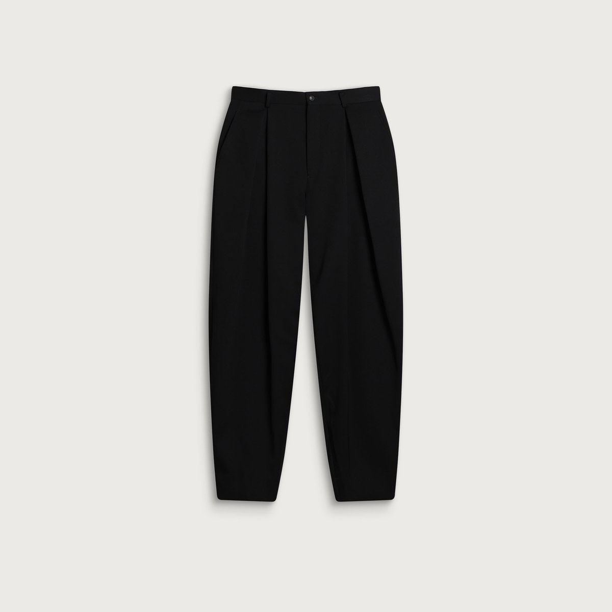 확대된 대표 Comme des Garçons Homme Plus Wool Gabardine Pleate
