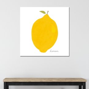 [아트빌리지]거실 모던 인테리어 레몬 그림액자(40x40cm)