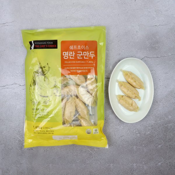 명란군만두 1.4kg 4개입