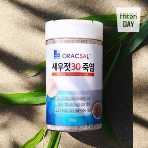 [신안죽염] 황토가마 프리미엄 새우젓 죽염 100g 1병