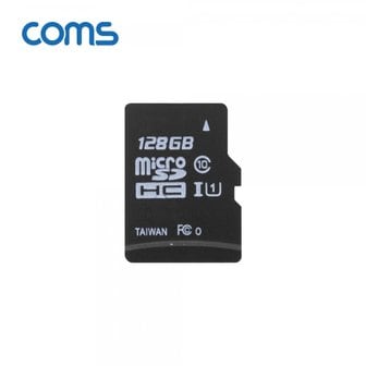 엠지솔루션 [ID547]  Coms 마이크로 SD Class10 128GB / 메모리카드 / Micro SDHC / Micro SD Card