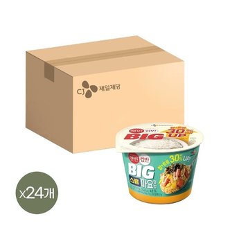 CJ제일제당 햇반 컵반 BIG 스팸마요덮밥 307g x24개