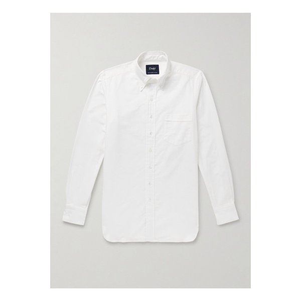 드레익스 슬림핏 버튼다운 칼라 코튼 옥스포드 셔츠 1647597344575306