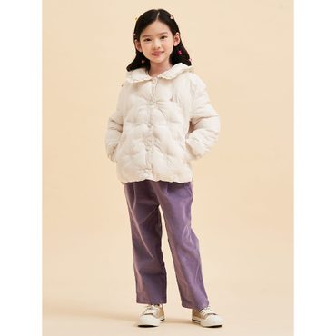 빈폴키즈 [30%OFF][BEANPOLE KIDS] 여아 코듀로이 맘핏 팬츠  라이트 퍼플 (BI3821G01V)