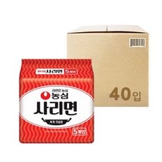 [농심]사리면 (110g x 40개) (멀티팩)