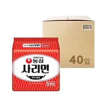 글로벌푸드 [농심]사리면 (110g x 40개) (멀티팩)