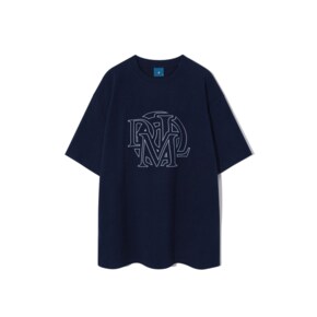DML Stitch Logo Short Sleeve T-shirt T78 Navy