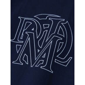 DML Stitch Logo Short Sleeve T-shirt T78 Navy