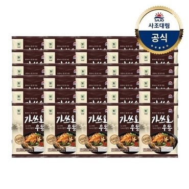 대림선 [사조대림] 대림선 가쓰오우동 229.4g x30개