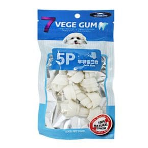 애완용품 베게 7 VEGE GUM 우유껌 5p