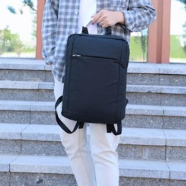 [옷자락] 남성 직장인 대학생용 슬림 데일리 백팩