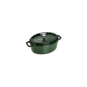 staub 스토우브 피코 코콧 오벌 바질그린 27cm 크다 양손 주물 호로우 냄비