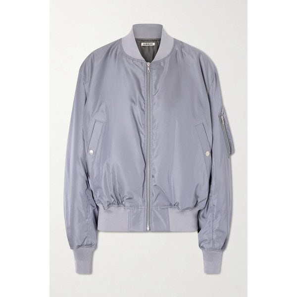 실크 트윌 봄버 재킷 46376663162987457