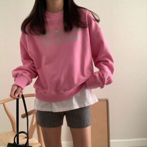 신상 긴팔 티셔츠 오버핏 친구 연인 맨투맨_P386996144
