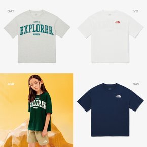 NT7UQ07 키즈 익스플로러 숏슬리브 라운드티 KS EXPLORER S/S R/TEE