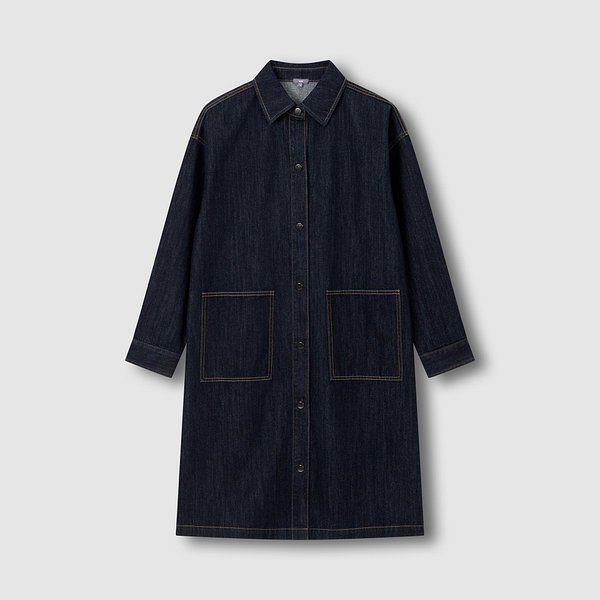 여 데님 원피스 J135401001056