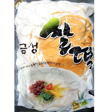 제이큐 떡 떡세트 쌀떡국떡 금성 분식 재료 떡국 식자재 식당 3kg