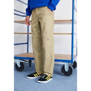 4804135 Dickies SLIM STRAIGHT DOUBLE KNEE - Trousers khaki