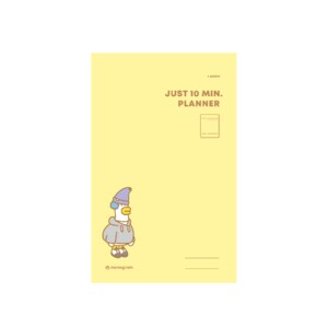  0[꿈드림22]모노그램 monogram 텐미닛 플래너 just 10 min planner 1달 Hipduck1 2.5 MG-6