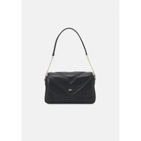 3829165 DKNY BECCA FLAP - Handbag black/gold