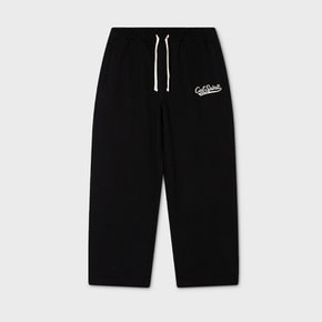Campus Letter Wide Pants WHTMG2422U