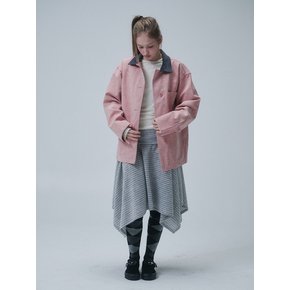 ECO-LATER HALF JACKET, ROSE WATER