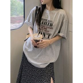 해브낫 루즈핏 반팔 티셔츠 BK2ST015_P426334220