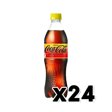  코카콜라 제로슈가 레몬 페트음료 500ml x 24개