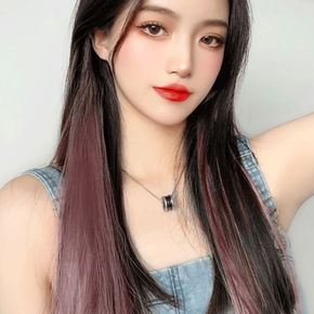 헤어피스 애쉬로즈 그라데이션 5p세트