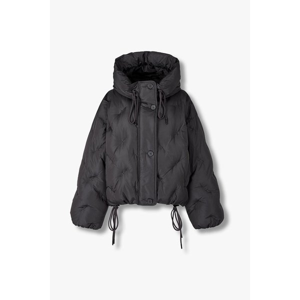 자수디테일 후디 다운 점퍼 9105414110081