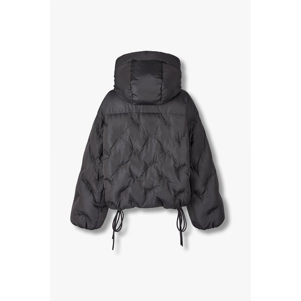 자수디테일 후디 다운 점퍼 9105414110081