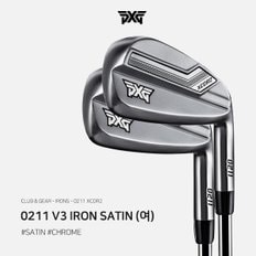 [PXG 공식대리점 정품] 2024년 0211 V3 IRON SATIN 8개 여성용 아이언세트(5~S/ 40 L)