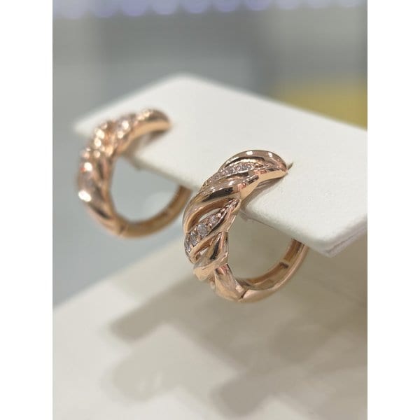 [파주점] [레브웨이브P] 원터치 귀걸이 PG 14k 250100409