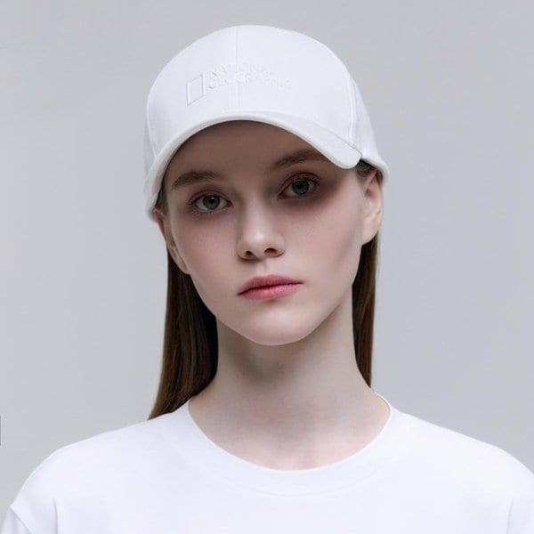 [여주점] N255AHA030 고주파 로고 볼캡 WHITE