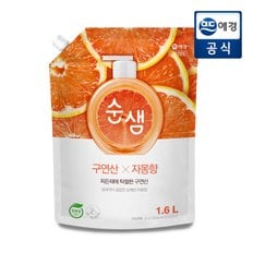 순샘 구연산 자몽 주방세제 리필 1.6L x 1개
