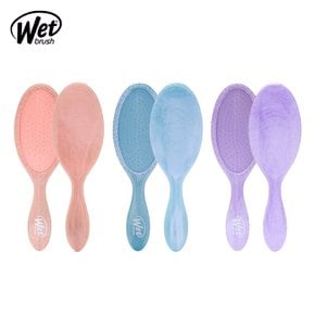 wet brush 오리지널 디탱글러 글리터웨이브 헤어 드라이 브러쉬 극손상모 두피 마사지 머리빗