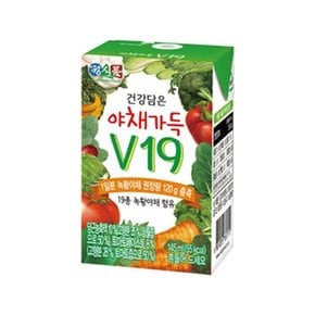 정식품 건강담은 야채가득 V19 145ml 48팩