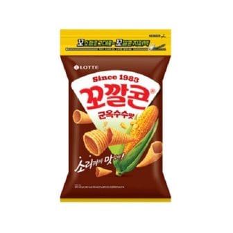  롯데제과 꼬깔콘 군옥수수맛 지퍼백 235g x6