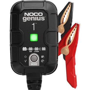  미국 노코 지니어스 NOCO GENIUS1 1A Smart Car Battery Charger 6V and 12V Automotive Maintai